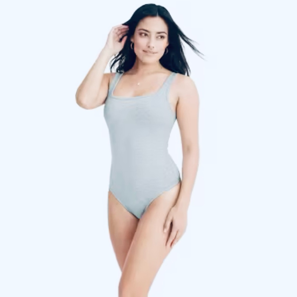 Abercrombie & Fitch Light Blue Bodysuit